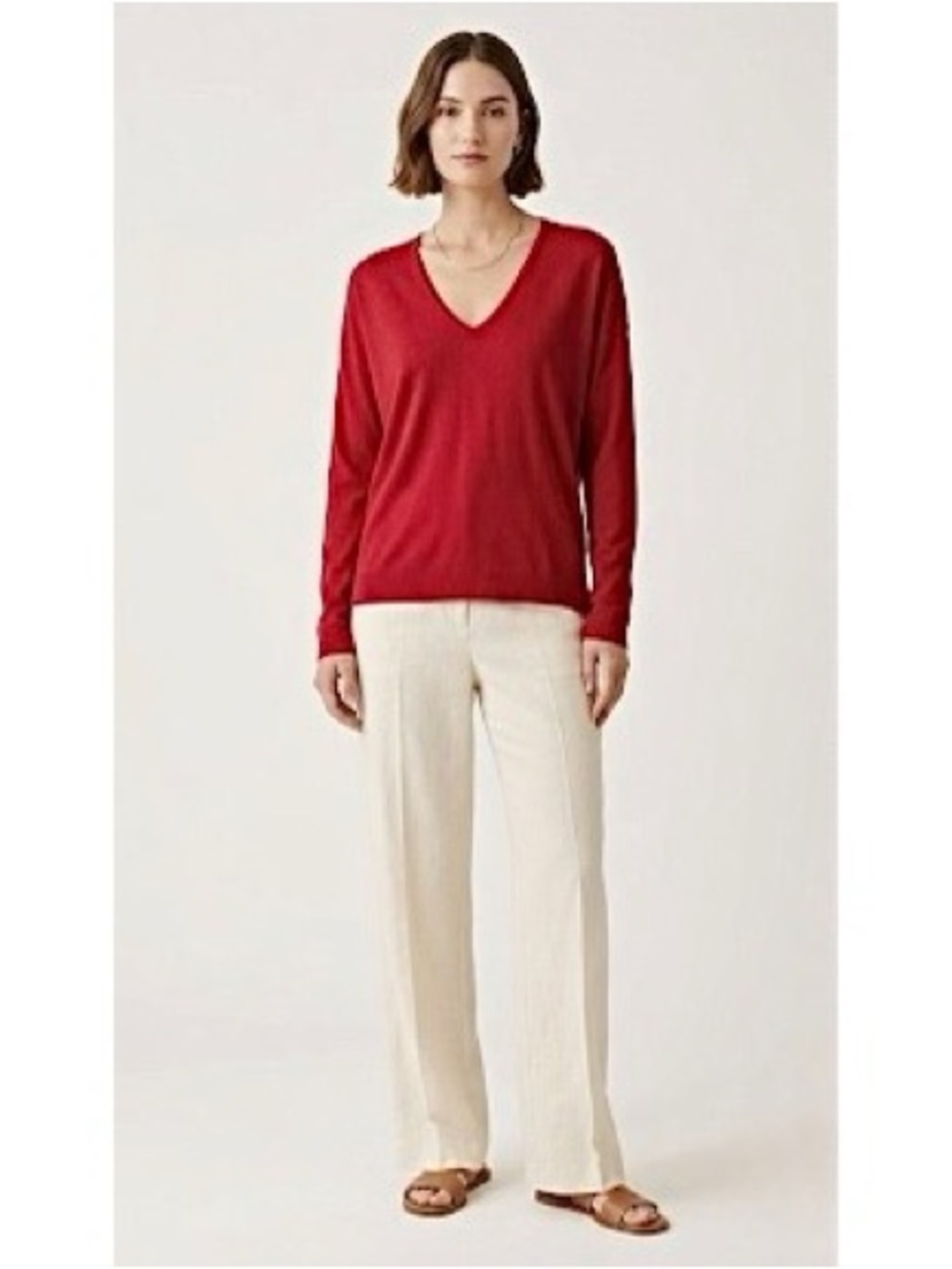 New Joe Fresh V-Neck All Season Lightweight Sweater
Size Medium